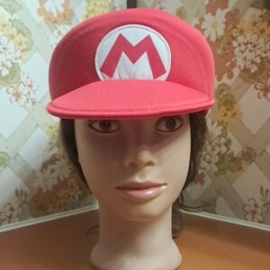 Super mario brothers mario kids halloween cosplay Hat